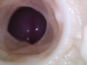 Internal camera. Creampie your pussy 6/16