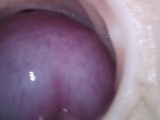 Internal camera. Creampie your pussy 9/16