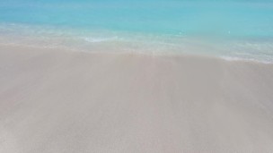 Swimming in the Atlantic Ocean in Cuba