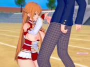 【エロゲーコイカツ！】ソードアートオンライン(SAO) 結城明日奈3DCG巨乳アニメ動画[Hentai Game Koikatsu! Yuuki Asuna (Anime 3DCG Video)] 5/16