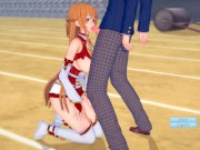 【エロゲーコイカツ！】ソードアートオンライン(SAO) 結城明日奈3DCG巨乳アニメ動画[Hentai Game Koikatsu! Yuuki Asuna (Anime 3DCG Video)] 6/16