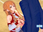 【エロゲーコイカツ！】ソードアートオンライン(SAO) 結城明日奈3DCG巨乳アニメ動画[Hentai Game Koikatsu! Yuuki Asuna (Anime 3DCG Video)] 8/16