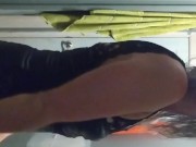 Smoking teaser with fishnets - Screenshot 13 of 16 - Small Tits