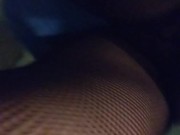 Smoking teaser with fishnets - Screenshot 15 of 16 - Teaser
