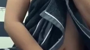 I love to play with my pussy right after shower 