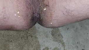Pissing myself clean