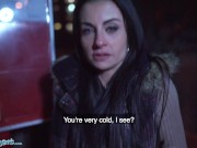 Public Agent Sexy Latina Fucked in Bathroom and Corridor 2/16