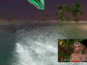 Pleasure In Paradise #4 - Peeping & Playing With My Pussy - Sneaky Sex in Public - SIMS 4 Roleplay 1/16