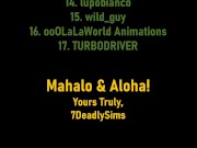 Pleasure In Paradise #4 - Peeping & Playing With My Pussy - Sneaky Sex in Public - SIMS 4 Roleplay 16/16