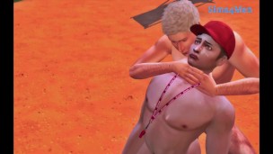 ENJOY OUTDOOR SWIMMING POOL (HOT, SEXY MEN ARE INCLUDED) - SIMS 4