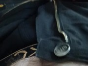 Massive premature cum shot in to shot glass