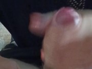 Massive premature cum shot in to shot glass 12/16