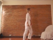 Kung fu titty tease 11/16