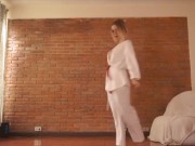 Kung fu titty tease 13/16
