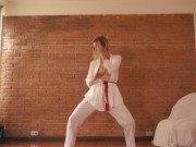 Kung fu titty tease 6/16