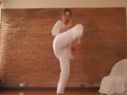 Kung fu titty tease 7/16