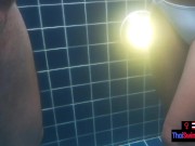 Thai teen girlfriend worked boyfriends big dick inside the private pool 9/16