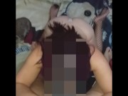 ALGUNOS DE LOS AMIGOS DE MI ESPOSO HACIÉNDOME PUTA FRENTE A EL 5/16