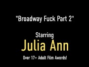 Ass Fucked Cougar Julia Ann Mounts Hard Dick Under Bright Theater Lights! 1/16