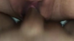 Playing with cougar boss’s pussy 