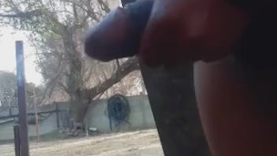 African Cock Public Jerk