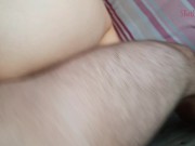 Cum on belly to my skinny fit girl after gym 12/16