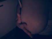 I invited a stranger to fuck me in quarantine. He loves my big ass and cum on natural tits 15/16