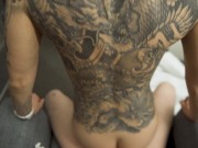 Fucked Tattooed Blonde Until She Cums Twice 6/16