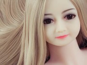 Sex Doll Petite Blonde with big boobs hot blowjob 5/16