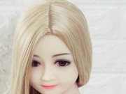 Sex Doll Petite Blonde with big boobs hot blowjob 6/16