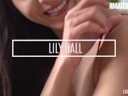 CASTINGFRANCAIS - Real Amateur Brunette Lily Hall Drilled Hard In Her Tight Pussy - AMATEUREURO 1/16