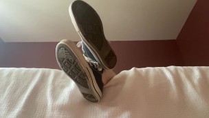 Watching step sis while you hide under the bed 2- phone sex and dirty converse
