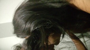 Blowjob in the stairs