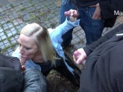 Sexsüchtiges  am Bahnhof - Sperma walk 5/16