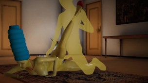 Marge spending a night alone
