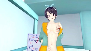 VTUBER Subaru squirts in front of you! - 3D HENTAI