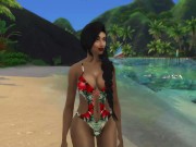 Pleasure In Paradise #1 - Fucking Former Bullys Boyfriend - Pound Me Till Creampie - SIMS 4 Roleplay 2/16