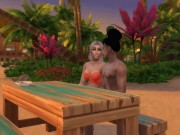 Pleasure In Paradise #1 - Fucking Former Bullys Boyfriend - Pound Me Till Creampie - SIMS 4 Roleplay 3/16