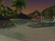 Pleasure In Paradise #1 - Fucking Former Bullys Boyfriend - Pound Me Till Creampie - SIMS 4 Roleplay 4/16