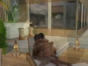 Pleasure In Paradise #1 - Fucking Former Bullys Boyfriend - Pound Me Till Creampie - SIMS 4 Roleplay 8/16