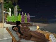 Pleasure In Paradise #1 - Fucking Former Bullys Boyfriend - Pound Me Till Creampie - SIMS 4 Roleplay 9/16