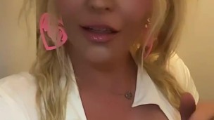 Super cute slutty blonde doll
