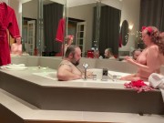 Shyla & Rex’s Wicked Weekend in a Luxury Hotel Suite, Part 3: Hot Tub Fun 12/16