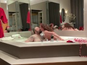 Shyla & Rex’s Wicked Weekend in a Luxury Hotel Suite, Part 3: Hot Tub Fun 3/16