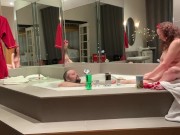 Shyla & Rex’s Wicked Weekend in a Luxury Hotel Suite, Part 3: Hot Tub Fun 4/16