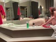 Shyla & Rex’s Wicked Weekend in a Luxury Hotel Suite, Part 3: Hot Tub Fun 5/16