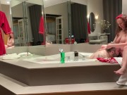 Shyla & Rex’s Wicked Weekend in a Luxury Hotel Suite, Part 3: Hot Tub Fun 6/16