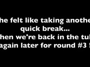 Shyla & Rex’s Wicked Weekend in a Luxury Hotel Suite, Part 3: Hot Tub Fun 8/16