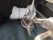 Car blowjob on public 12/16