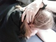 Car blowjob on public 16/16